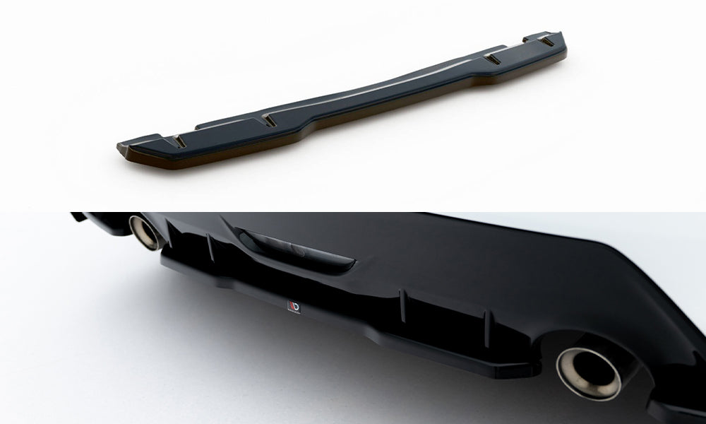 Maxton Design Heckansatz Toyota GR Yaris Mk4 schwarz Hochglanz für Toyota GR Yaris Mk4