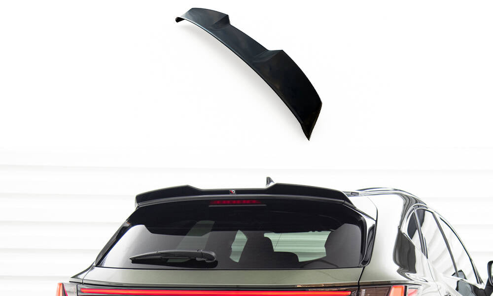 Maxton Design Spoiler CAP 3D passend für Lexus NX F-Sport Mk2 schwarz Hochglanz