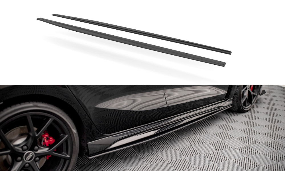 Maxton Design Street Pro Street+ Seitenschweller Leisten passend für Audi RS3 Sportback 8Y