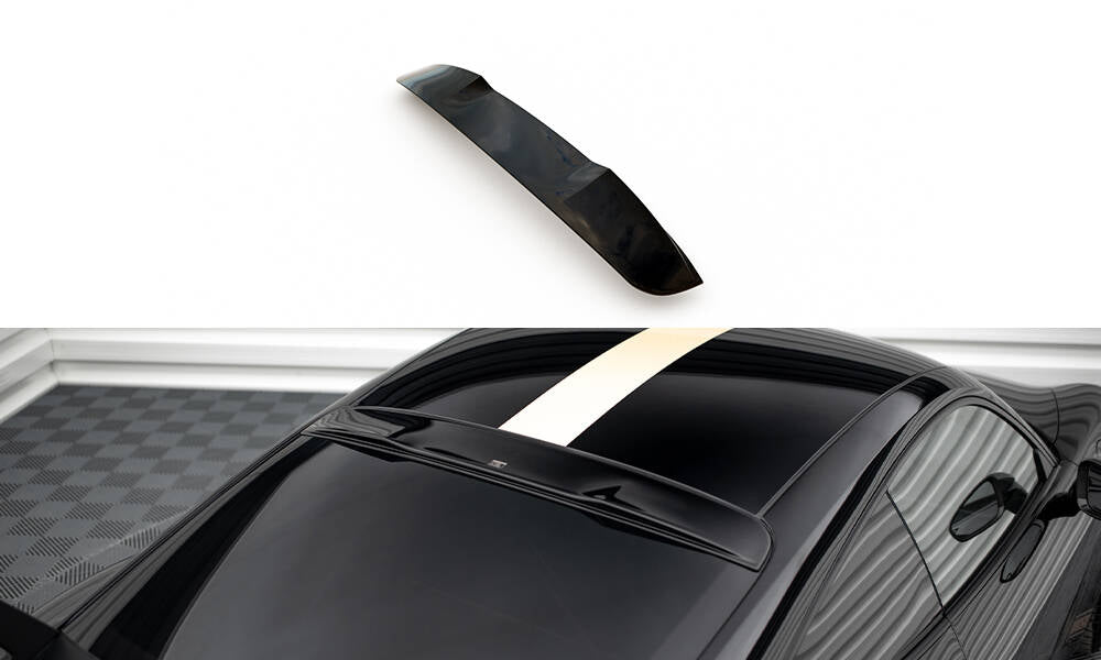 Maxton Design Heckscheiben Spoiler passend für Porsche 911 992 GT3 schwarz Hochglanz