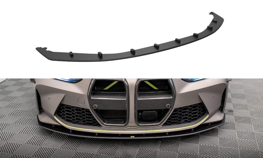 Maxton Design Street Pro Street+ Spoilerlippe Front Ansatz passend für BMW M4 G82 / M3 G80