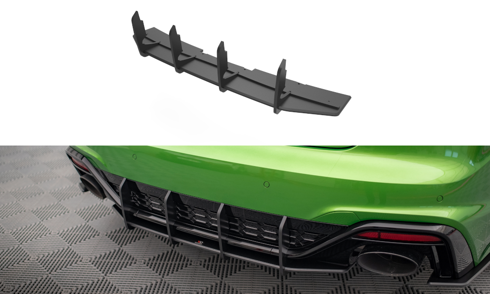 Maxton Design Street Pro Heckschürze passend für Audi RS5 F5 Facelift