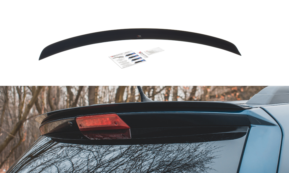 Maxton Design Spoiler CAP passend für Fiat Freemont schwarz Hochglanz