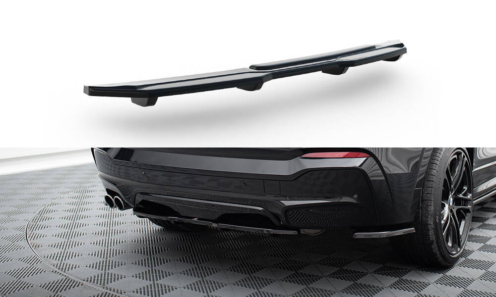 Maxton Design Heckansatz BMW X4 M Paket DTM LOOK schwarz Hochglanz für BMW X4 F26