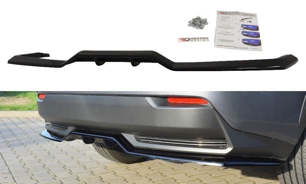 Maxton Design Heckansatz Lexus NX Mk1 H DTM LOOK schwarz Hochglanz für Lexus NX Mk1
