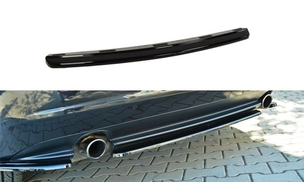 Maxton Design Mittlerer Diffusor Heck Ansatz für ALFA ROMEO 159 Carbon Look