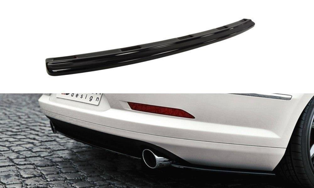 Maxton Design Heckansatz VW Passat CC R36 RLINE (vor Facelift) schwarz Hochglanz für Volkswagen CC