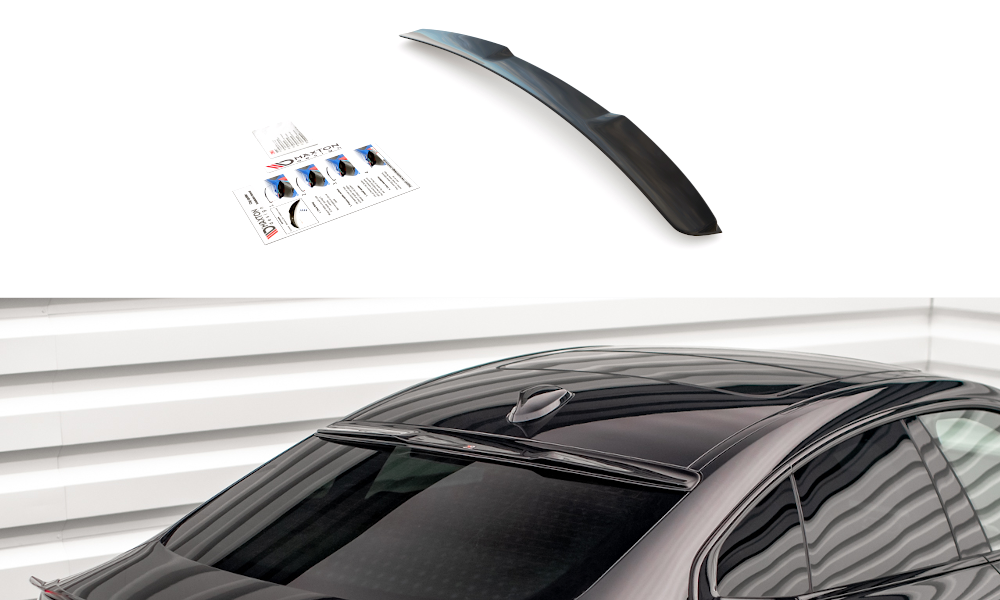 Maxton Design Heckscheiben Spoiler für BMW 2 Gran Coupe M-Paket / M235i F44 schwarz matt