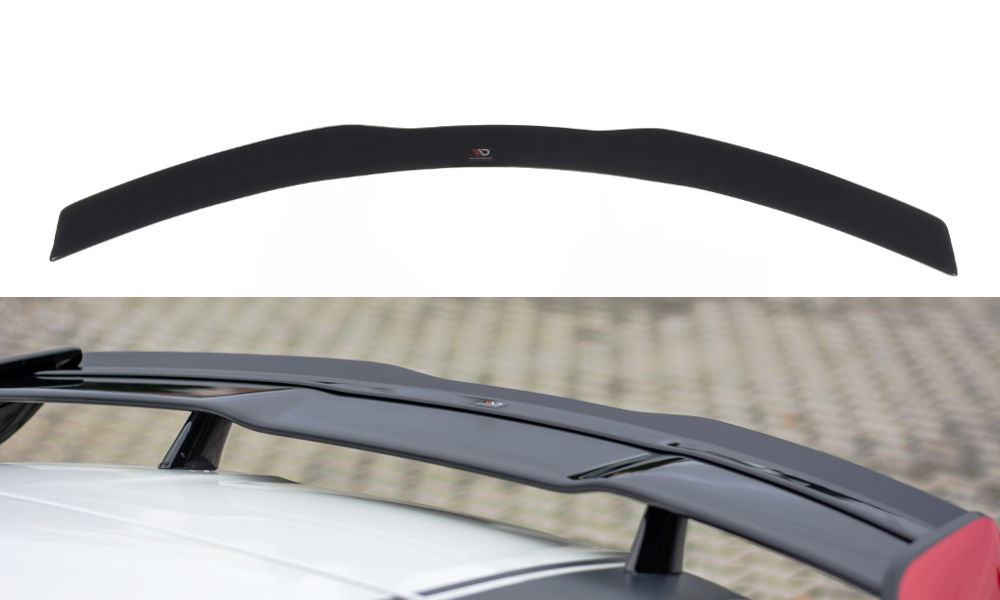 Maxton Design Spoiler CAP für Mercedes A45 AMG W176 schwarz Hochglanz