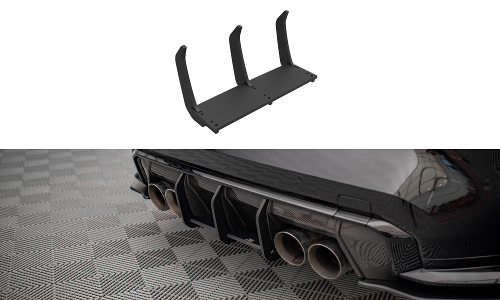 Maxton Design Street Pro Heckschürze passend für BMW M3 Limousine / Touring G80