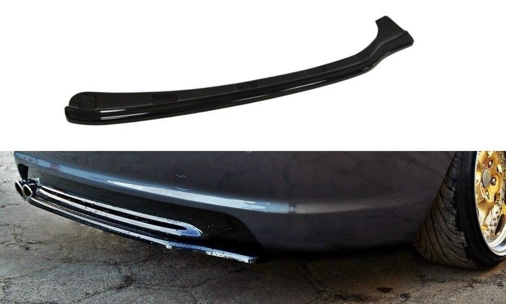 Maxton Design Heckansatz BMW 3er E46 M Paket COUPE schwarz Hochglanz für BMW 3er E46