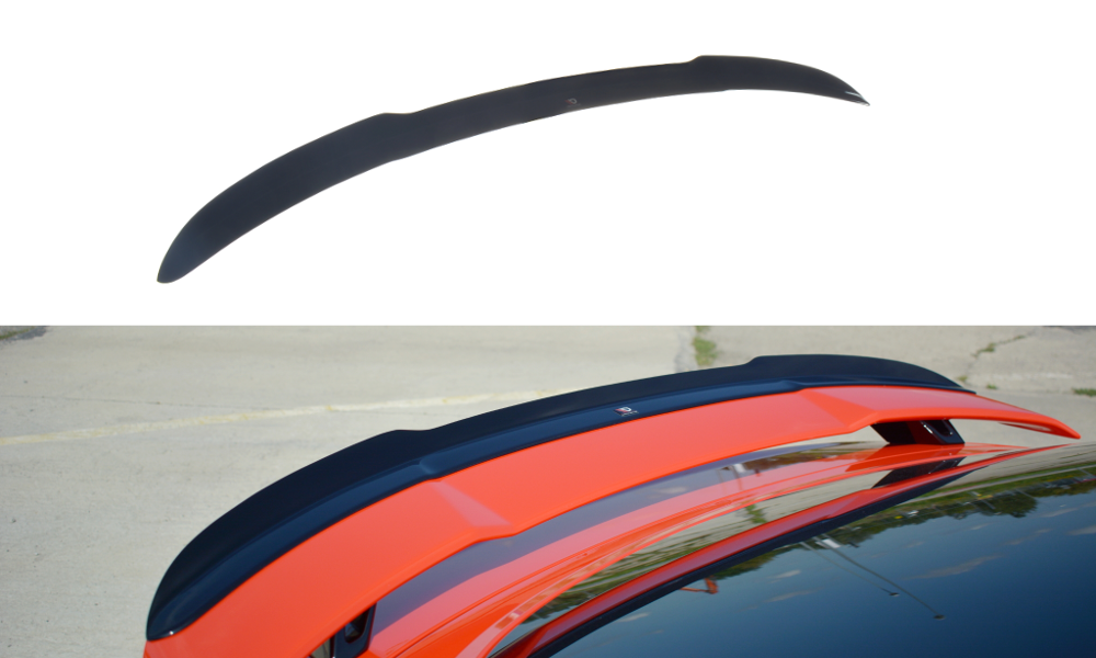 Maxton Design Spoiler CAP passend für Audi TT RS 8S schwarz Hochglanz