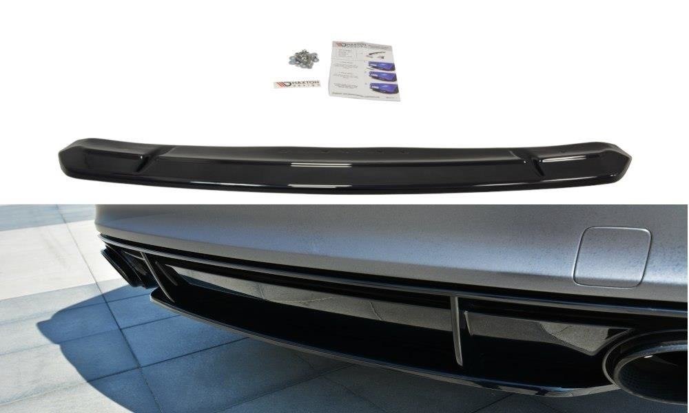 Maxton Design Heckansatz Audi RS7 C7 schwarz Hochglanz für Audi A7