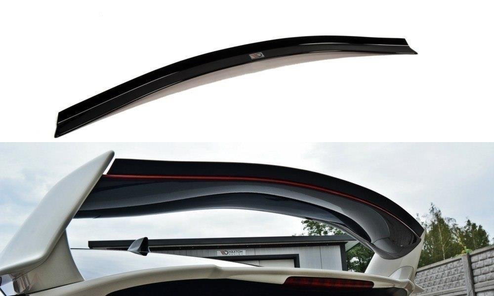 Maxton Design Spoiler CAP passend für n.1 HONDA CIVIC IX TYPE R schwarz Hochglanz