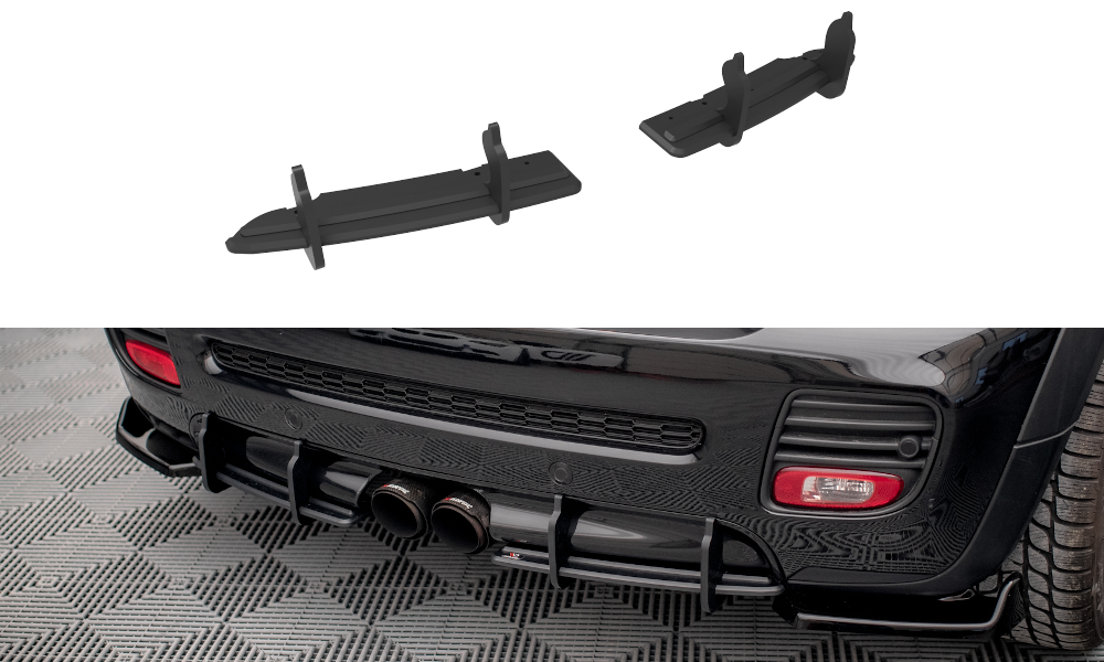 Maxton Design Street Pro Heckschürze passend für Mini Cooper John Cooper Works R56