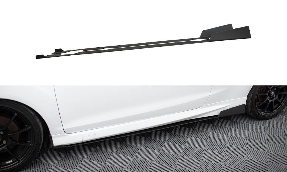 Maxton Design Sport Street+ Seitenschweller Leisten passend für Ford Fiesta ST Mk7 FL
