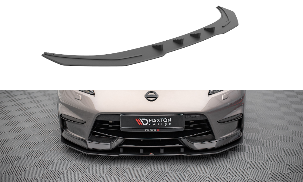 Maxton Design Street Pro Street+ Spoilerlippe Front Ansatz passend für Nissan 370Z Nismo Facelift