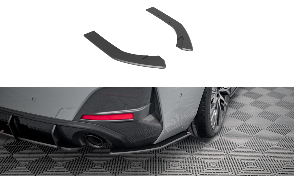 Maxton Design Street Pro Heck Ansatz Flaps Diffusor passend für BMW 4er Gran Coupe M-Paket G26