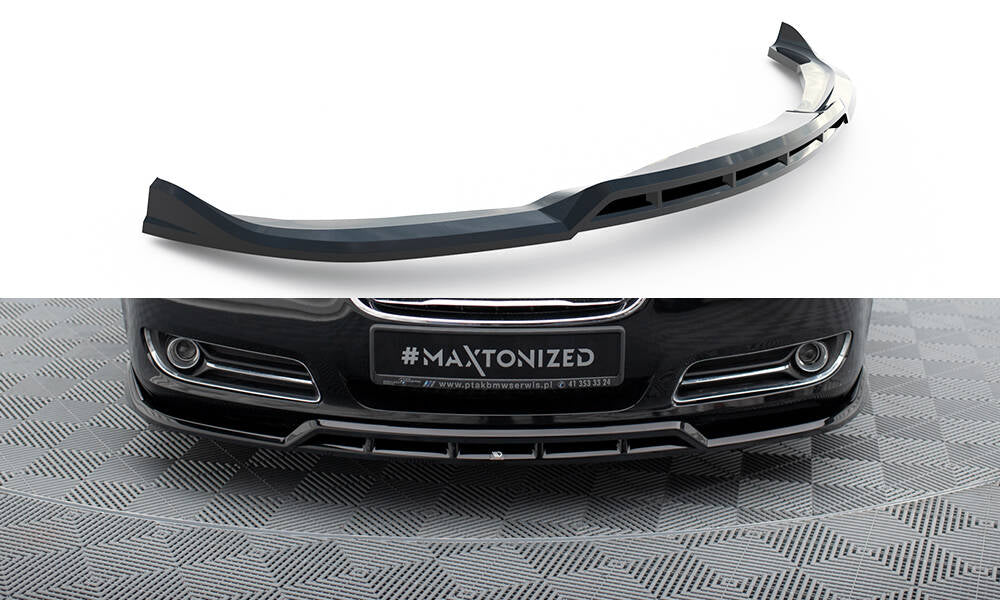 Maxton Design Street+ Spoilerlippe Front Ansatz passend für Chrysler 300 Mk2 schwarz Hochglanz