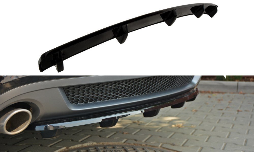 Maxton Design Heckansatz Audi A5 Coupe / Sportback S-Line 8T DTM LOOK schwarz Hochglanz für Audi A5 / S5 / RS5