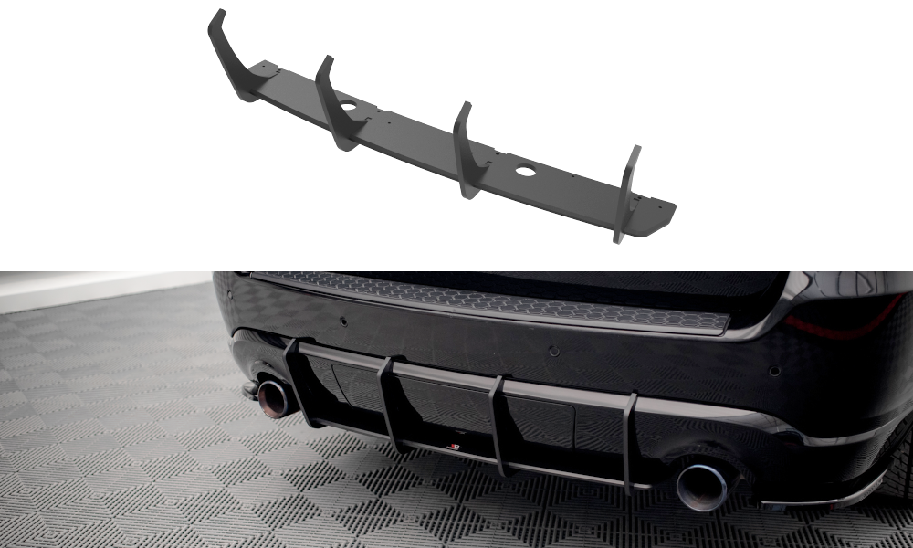 Maxton Design Street Pro Heckschürze V.2 passend für Dodge Durango RT Mk3