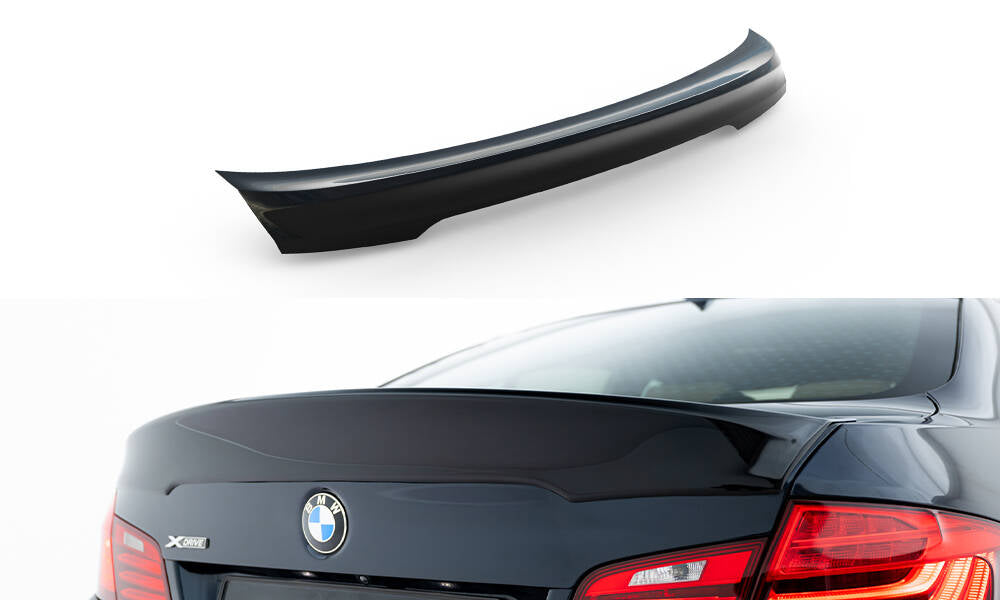 Maxton Design Heckspoiler BMW 5er Limousine F10 / F10 Facelift schwarz Hochglanz für BMW 5er F10- F11