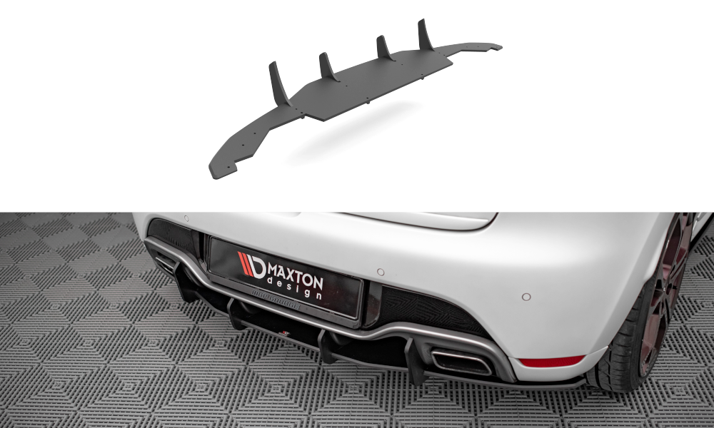 Maxton Design Street Pro Heckschürze passend für Renault Clio RS Mk4