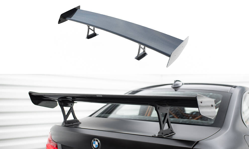 Maxton Design Carbon Spoiler With Internal Brackets Uprights BMW M2 F87 / 2 / 2 M-Paket F22 für BMW M2 F87