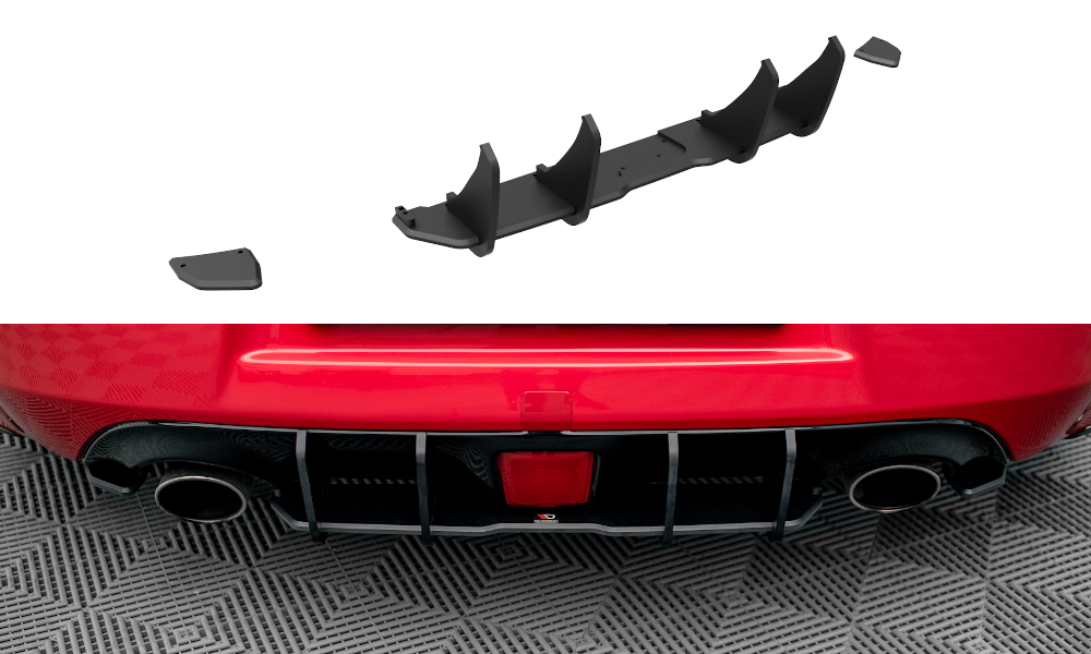 Maxton Design Street Pro Heckschürze passend für Nissan 370Z