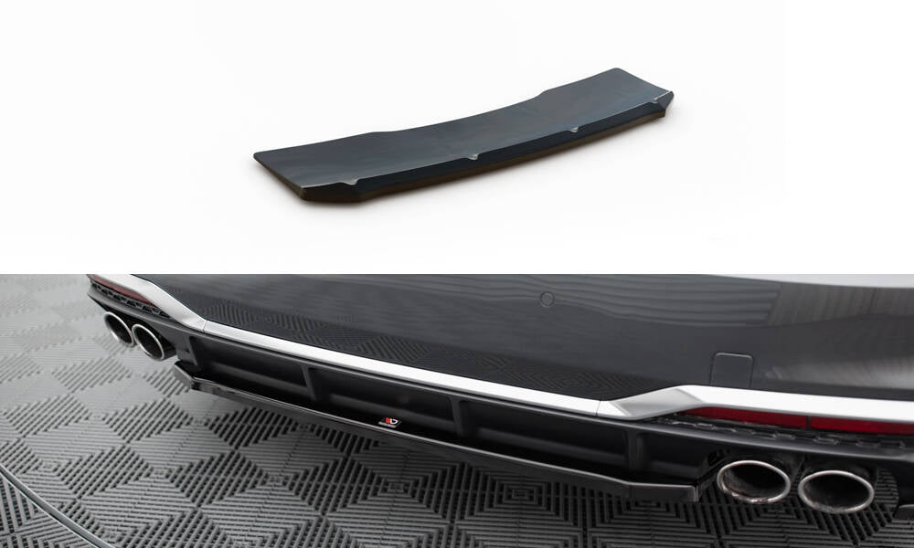 Maxton Design Heckansatz Audi S5 Sportback / Coupe F5 Facelift schwarz Hochglanz für Audi A5 / S5 / RS5