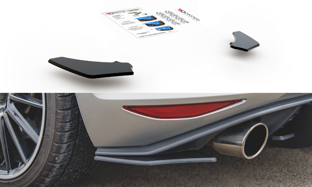 Maxton Design Heck Ansatz Flaps Diffusor V.2 passend für VW Golf 7 GTI