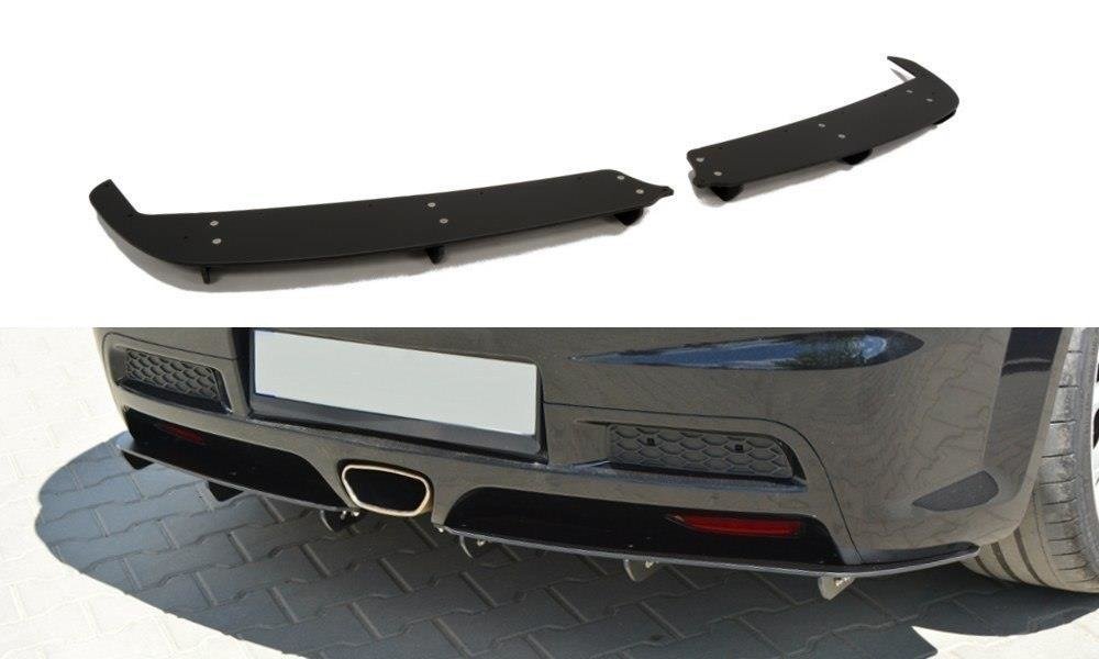 Maxton Design Diffusor Heck Ansatz passend für Heckschürze passend für OPEL ASTRA H (FOR OPC / VXR)