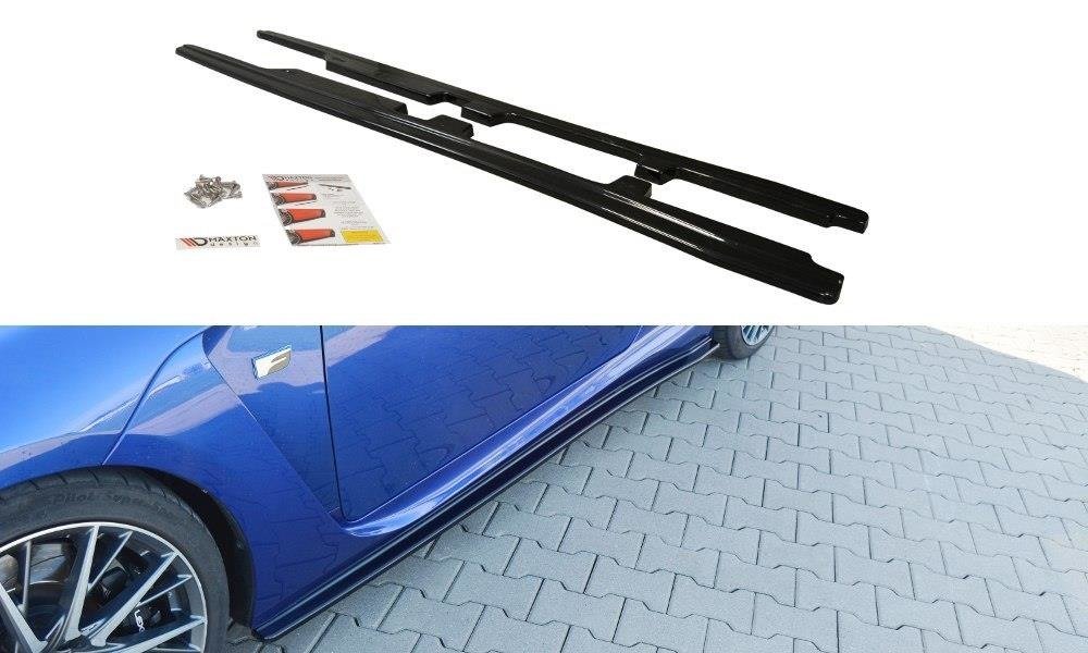 Maxton Design Seitenschweller Ansatz für Lexus RC F Carbon Look