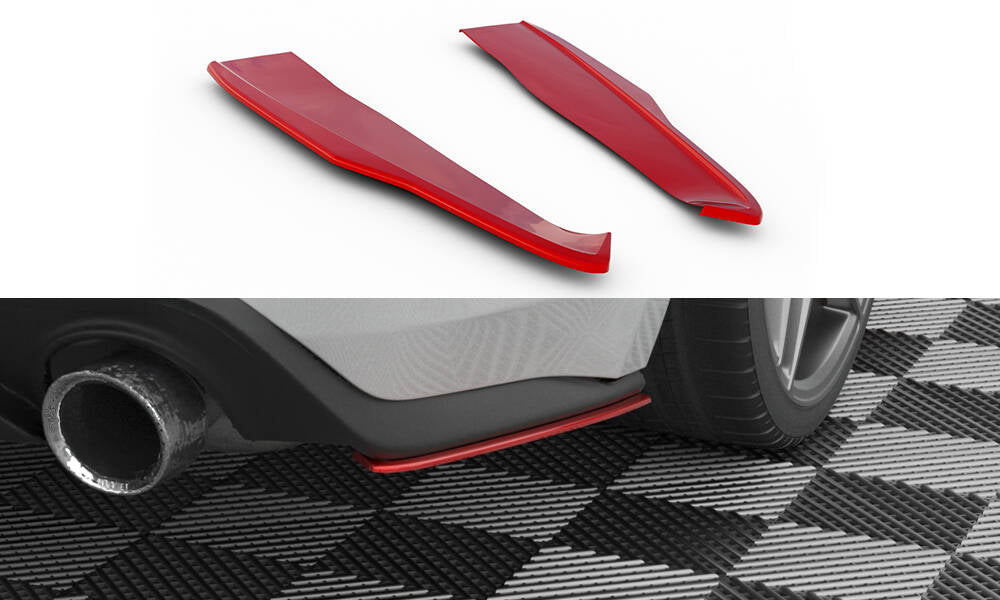 Maxton Design Heck Ansatz Flaps Diffusor V.2 für Ford Mustang GT Mk6 Facelift