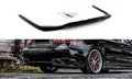 Maxton Design Heckansatz Lexus LS Mk4 Facelift schwarz Hochglanz für Lexus LS Mk4 Facelift