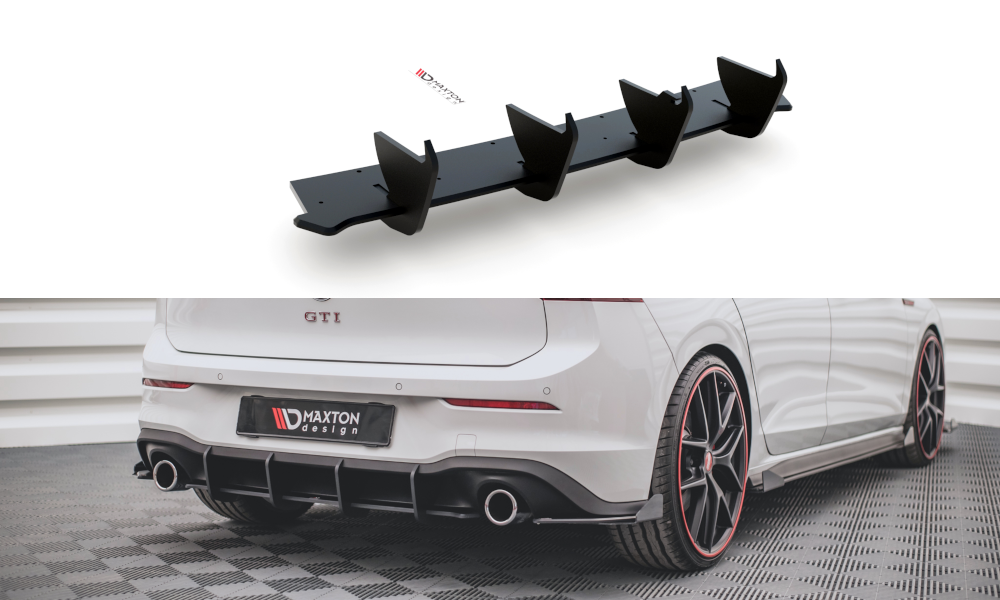 Maxton Design Street Pro Heckschürze V.1 passend für VW Golf GTI Mk8