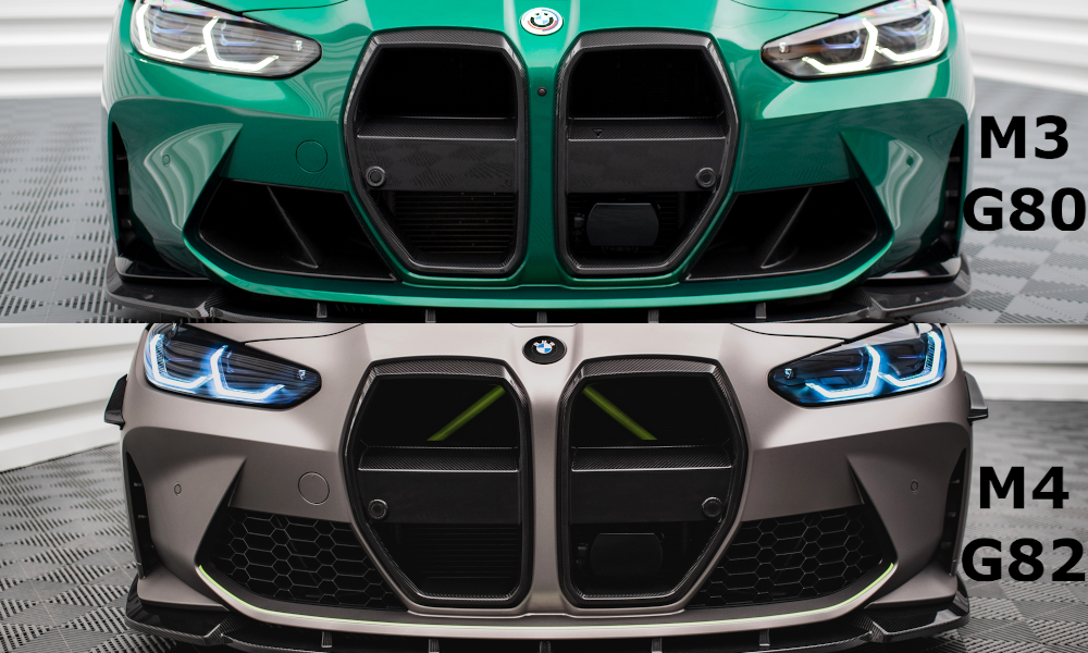 Maxton Design Prepreg Carbon Fiber Front Grill BMW M4 G82 / M3 G80 für BMW M3 G80