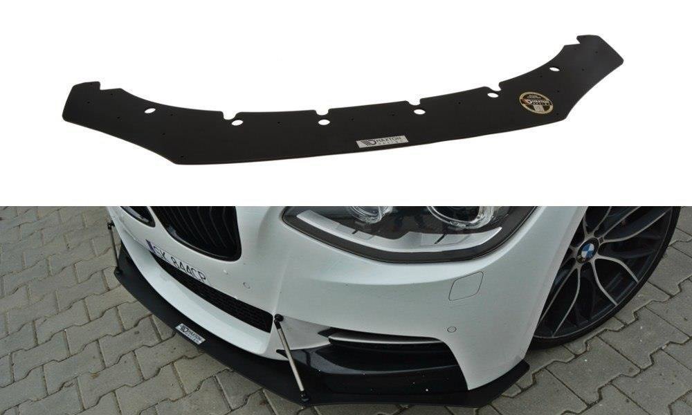Maxton Design Racing Street+ Spoilerlippe Front Ansatz passend für BMW 1er F20/F21 M-Power (vor Facelift)