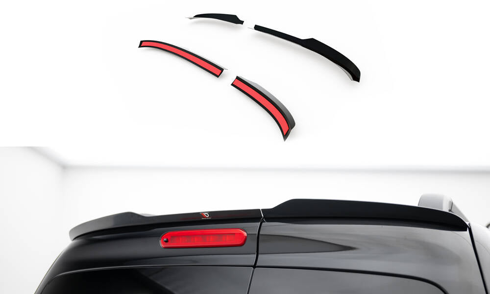Maxton Design Spoiler CAP passend für Mercedes-Benz T W420 schwarz Hochglanz