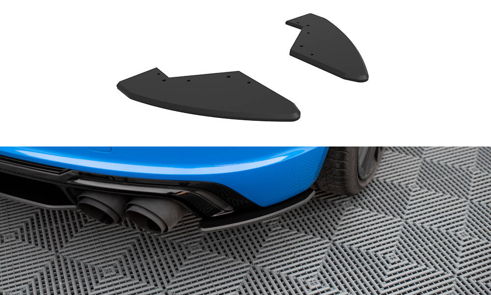 Maxton Design Street Pro Heck Ansatz Flaps Diffusor passend für Audi TT S 8S Facelift