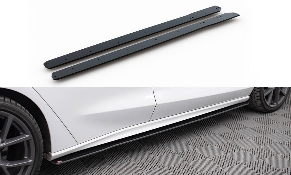 Maxton Design Street Pro Street+ Seitenschweller Leisten passend für Ford Focus ST / ST-Line Mk4