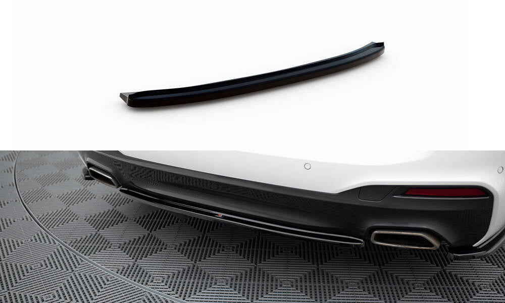 Maxton Design Heckansatz BMW 5er G30/ G31 M-Paket schwarz Hochglanz für BMW 5er G30-G31