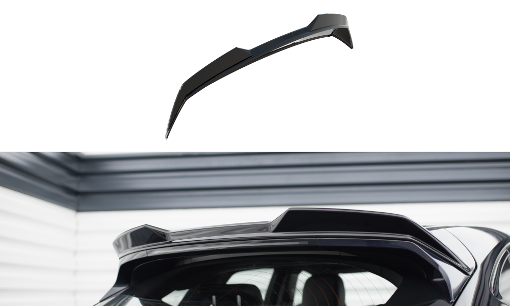Maxton Design Spoiler CAP 3D passend für Jaguar E-Pace R-Dynamic X540 schwarz Hochglanz