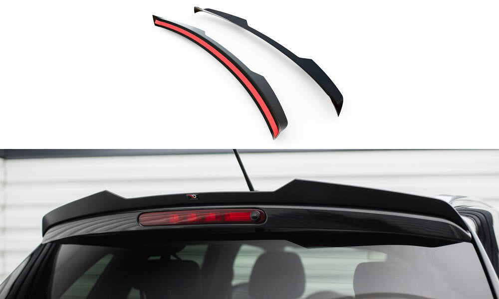 Maxton Design Spoiler CAP passend für Suzuki Vitara S Mk2 schwarz Hochglanz