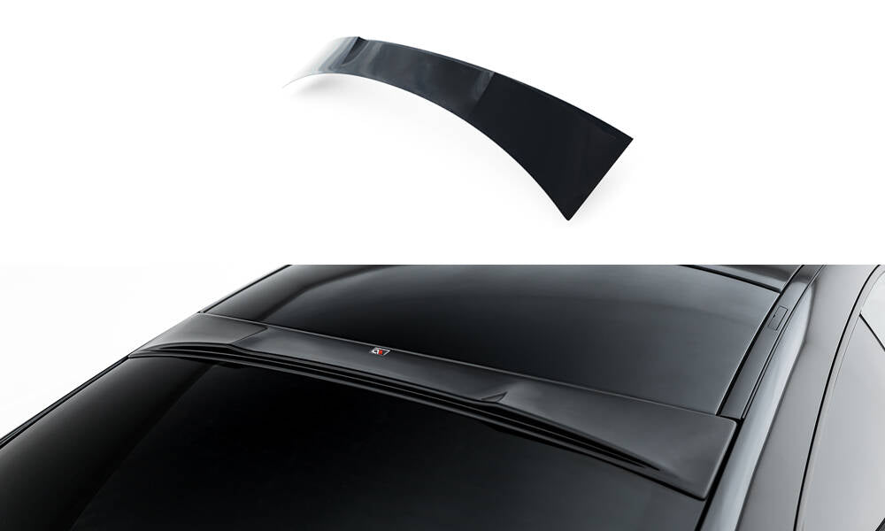 Maxton Design Heckscheiben Spoiler passend für Mercedes-AMG CLE 53 Aero C236 schwarz Hochglanz
