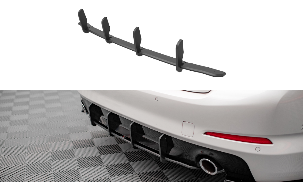 Maxton Design Street Pro Heckschürze passend für BMW 5er Limousine G30
