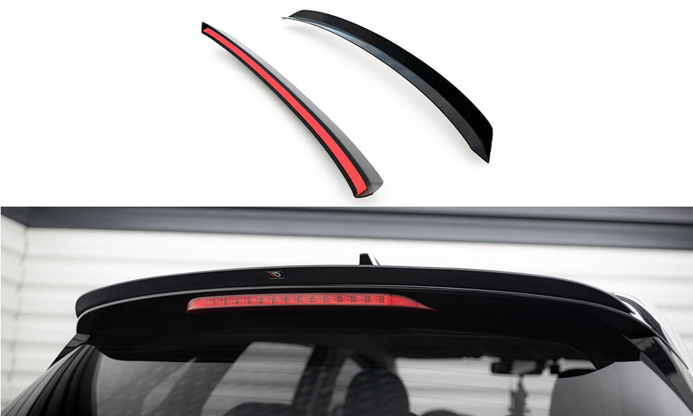 Maxton Design Spoiler CAP passend für HYUNDAI I30 MK3 HATCHBACK schwarz Hochglanz