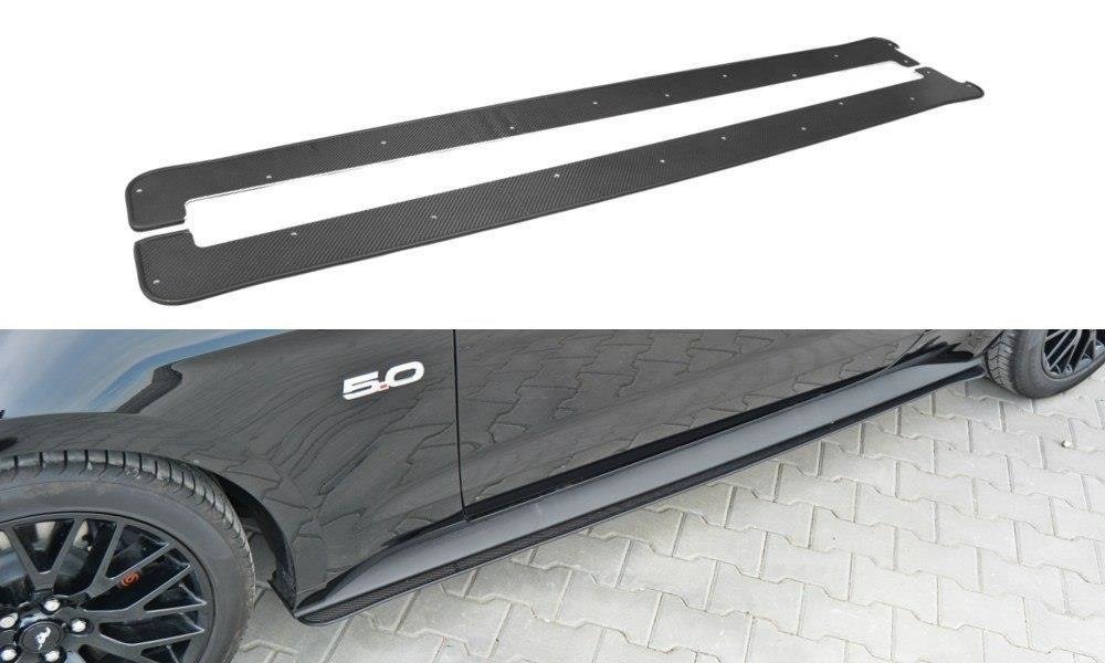 Maxton Design Sport Seitenschweller Ansatz passend für Ford Mustang GT Mk6