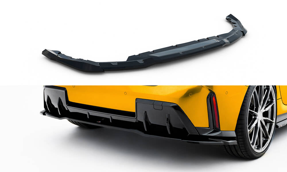 Maxton Design Heckansatz BMW 1er M-Paket F70 schwarz Hochglanz für BMW 1er F70