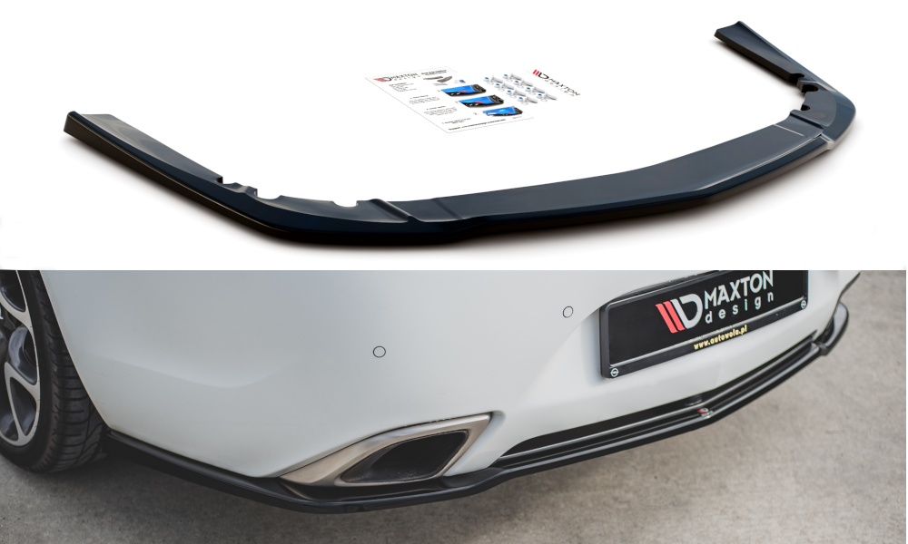 Maxton Design Heckansatz Opel Insignia Mk. 1 OPC Facelift schwarz Hochglanz für Opel Insignia OPC Mk1 Facelift